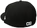 MLB Los Angeles Dodgers Black with White 59FIFTY Fitted Cap, 7 5/8