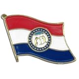 Missouri Flag Lapel Pin