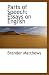 Parts of Speech: Essays on English
