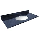 UPC 088969499059 product image for Pegasus PE49905 49-Inch Blue Pearl Granite Vanity Top with White Bowl and 8-Inch | upcitemdb.com