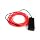 Fortune Products ELFW-5-2PK Electroluminescent Flash Wire, 5mm Diameter x 2 yd Length, Pink