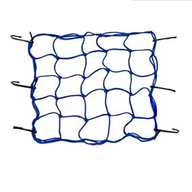 Vega Motorcycle Bungee Cargo Net Blue-ACBungee-Blue