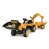 Smoby - 33385 - Jeu de Plein Air - V�hicules � P�dales pour Enfants - Tracteur Maxpar Smoby