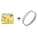 Toy Poodle Dog Italian Charm Bracelet