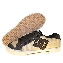 DC Shoes Chelsea Girls Shoes Dk.Chocolate/Met.Gold