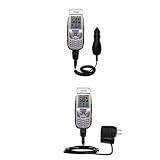 Essential Kit for the Samsung SCH-N330 - includes Car and Wall Charger with Rapid Charge Technology - Gomadic Brand w/ TipExchange Technology