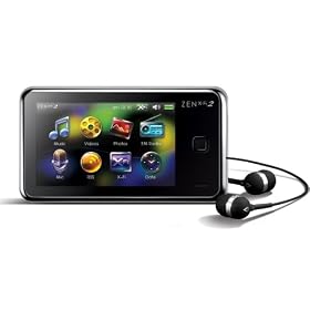 Creative ZEN X-Fi2 32GB 3 inch TouchScreen MP3 and Video Player