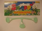 Snappi Cloth Diaper Fastener - Pack of 1 (Mint Green)