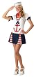Deluxe Teen Sassy Sailor Costume - Teen Large 9-11