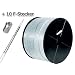 125dB Koaxial Antennen Kabel (STAKU) 5fach geschirmt 20m inclusive 10 x F-Stecker