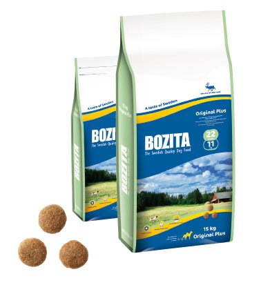 Bozita 42035 Hundefutter Original Plus22/11 15 kg