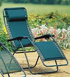 Padded Lafuma Lounger