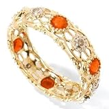 14K Gold Exotic Gemstone Choice Eternity Band Ring