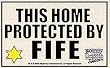 Home Protected by Fife Door Mat