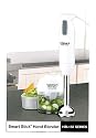 Cuisinart Smart Stick Hand Blender with Whisk, Mixing Beaker, and Chopper Attachments