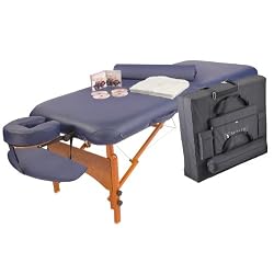 Master Massage 30" Monroe LX Portable Massage Table Package (Includes FREE Carrying Case, Bolster, Spa Music CDs and Pillow Covers)