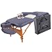 Master Massage 30" Monroe LX Portable Massage Table Package (Includes FREE Carrying Case, Bolster, Spa Music CDs and Pillow Covers)