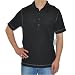 Mens Calvin Klein Jeans black short sleeve polo shirt.