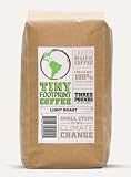 Tiny Footprint Coffee Organic Light Roast Whole Bean Coffee, 3-Pound Bag