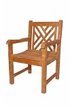 Anderson Teak CHD-120 Vilano Dining Armchair (Natural)