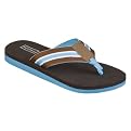 Merona&reg; Georgene Ribbon Flip Flops - Brown Stripe