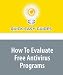 How To Evaluate Free Antivirus Programs