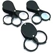 5X 10X 20X Folding Loupe Jewelers Magnifier w/Case New