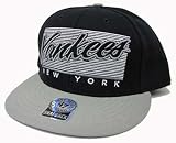 MLB Men's New York Yankees Kelvin Snapback Cap (Navy, OSFA)