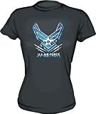 US Air Force Modern Logo Women's Tee Shirt in 6 Colors Small thru XXL