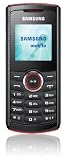 Samsung E2120 Handy (ohne Branding, 3,86 cm (1,52 Zoll) Display, VGA Kamera) candy-red