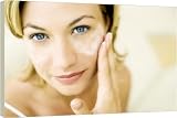 Anti-wrinkle cream - 40 Inch Canvas Print (101cm) by Science Photo Library
