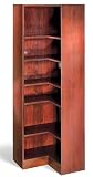 1100 NY Series Inside 72 Corner Bookcase