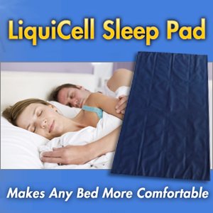 Liquicell Sleep Pad Mattress Topper/Overlay