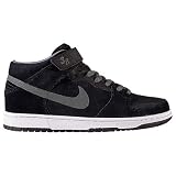 Nike Dunk Mid Pro SB Shoe (Black/Light Graphite)