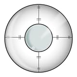 Funky Eyes Target Contact Lenses