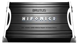 Hifonics Brutus BXI1610D 1600 Watt D-Class Mono Amplifier