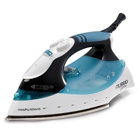 Morphy Richards Turbosteam 40674 Steam Iron, Blue