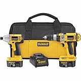 DEWALT DC984IA Heavy Duty 14.4-Volt Ni-Cad Cordless 2-Tool Combo Kit
