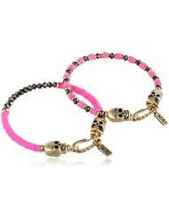 Vanessa Mooney Set of 2 Cult Classic Bangle Bracelet, 7"