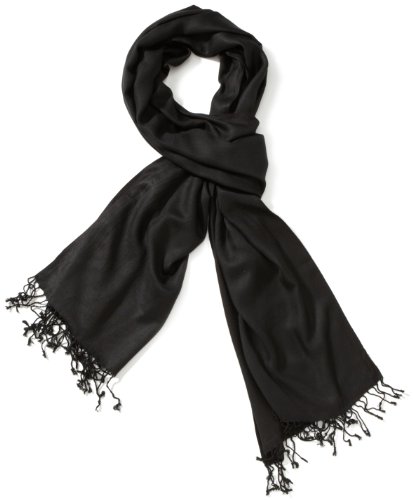 Maya Damen Tuch, 7134-01, Gr. one size (70x200 cm), Schwarz (black 01) Preisvergleich