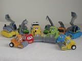 12 pieces Motorized Pull Back Action Vehicle cars--bulk package