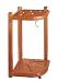 HJ Scott 10 Cue Heavy Duty Corner Rack-Maple