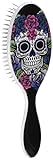 Wet Brush Pro Detangle Hair Brush, Sugar Skulls Purple
