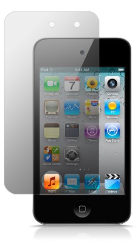 eBigValue: Clear Durable Anti Scratch Screen Protector with Lint Cleaning Cloth for New Apple iPod Touch 4 ( 4th Generation 8GB, 16GB, 32GB )