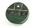 Covermates Keepsakes Christmas Wreath Storage Bag - Heavy Duty Polyester - Interior Pouch - Dual Zipper Pulls - Holiday Storage, Green