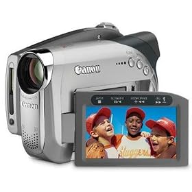 Canon DC 22 - Camcorder - widescreen - 2.2 Mpix - optical zoom: 10 x - supported memory: SD - DVD-R (8cm), DVD-RW (8 cm)