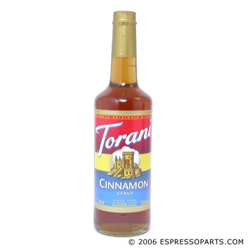 Torani Cinnamon Syrup - Italian Syrup 750ml - 25.4oz by R. Torre & Co.