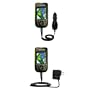 Essential Kit for the Sonocaddie v300 GPS includes a Car and Wall Charger - uses Gomadic TipExchange Technology