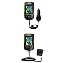 Essential Kit for the Sonocaddie v300 GPS includes a Car and Wall Charger - Gomadic Brand w/ TipExchange Technology