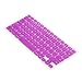 HDE Ultra Thin Silicone Rubber Keyboard Skin Cover for Macbook Pro Non Retina 13/15/17 (Violet)